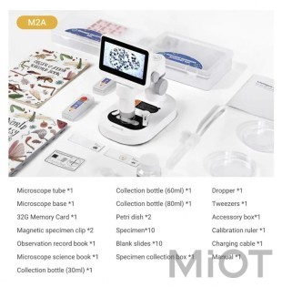 Розумний портативний мікроскоп Xiaomi BeaverLAB DDL-M2 Kit (включно з платформою та аксесуарами)