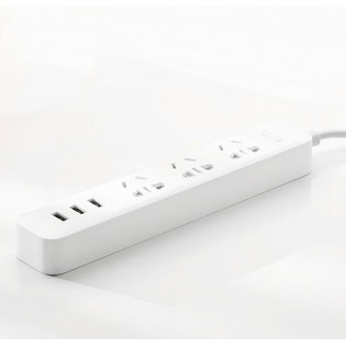 Удлинитель Xiaomi Mi Power Strip 3 розетки и 3 USB порта White