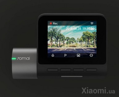Автомобильный видеорегистратор Xiaomi 70mai D02 Smart Dash Cam Pro (MidriveD02) Global