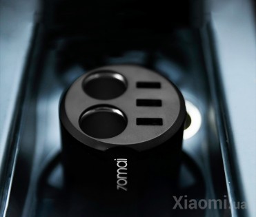 Автомобильное зарядное устройство Xiaomi 70Mai Car charger 3USB Black CC03