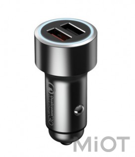 Автомобільний зарядний пристрій Xiaomi 70Mai Dual USB Car QC3.0 Charger (MidriveCC02)