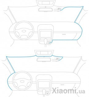 Автомобильный видеорегистратор Xiaomi 70Mai Smart Dash Cam 1S (MidriveD06) Global