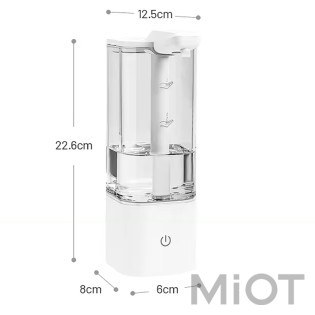 Безконтактний диспенсер для миття посуду Pulaka LQ 550ml White