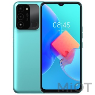 Смартфон Tecno Spark 8C (KG5n) 4/64GB NFC Dual Sim Turquoise Cyan (4895180777967)