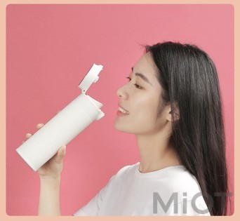Термос Xiaomi QUANGE Stainless vacuum cup with Display BW401 Dark Blue 480ml