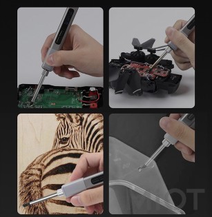 Паяльник с регулировкой температуры Xiaomi Duka EI1 Black