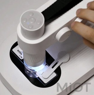 Умный портативный микроскоп Xiaomi BeaverLAB DDL-M1 Kit (включает платформу и аксессуары)