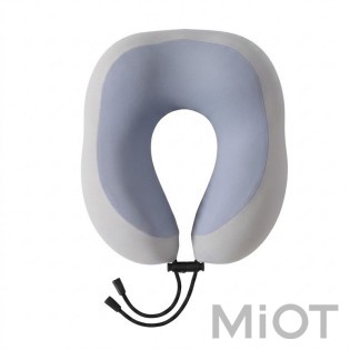 Подушка підголівник Xiaomi NINETYGO U-shaped Travel Pillow Grey (90BXHJZ)