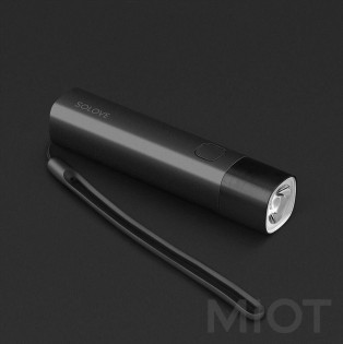 Ліхтарик XXiaomi SOLOVE Chasing Light X3s Black