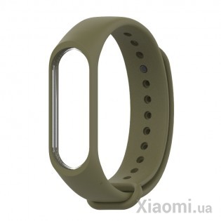 Ремешок для Xiaomi Mi Band 3/4 Dark Green