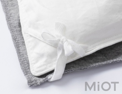 Комплект постільної білизни Xiaomi 8H J1 Grey/Green 220x240
