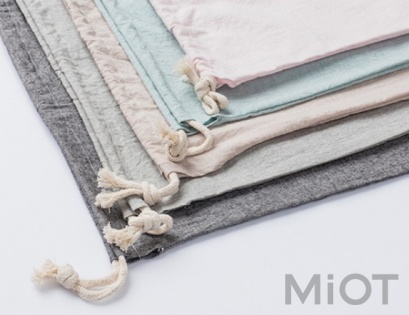 Комплект постільної білизни Xiaomi 8H J1 Grey/Green 220x240