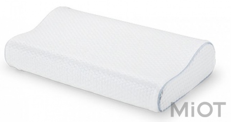 Подушка Xiaomi 8H 3-curve Neck Memory Cotton Pillow H1 50*30*10/7cm