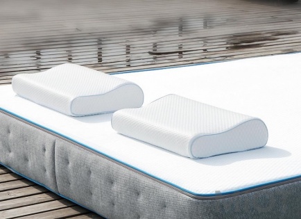 Подушка Xiaomi 8H 3-curve Neck Memory Cotton Pillow H1 50*30*10/7cm