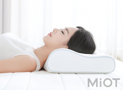 Подушка Xiaomi 8H 3-curve Neck Memory Cotton Pillow H1 50*30*10/7cm