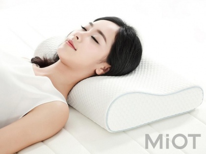 Подушка Xiaomi 8H 3-curve Neck Memory Cotton Pillow H1 50*30*10/7cm