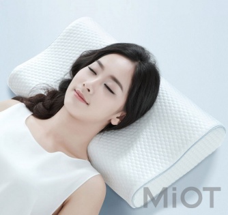 Подушка Xiaomi 8H 3-curve Neck Memory Cotton Pillow H1 50*30*10/7cm