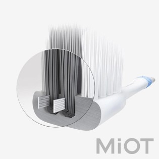 Комплект зубних щёток Xiaomi Dr.BEI Bass Toothbrush 4+1 (4 щётки +1 футляр) NUN4006RT
