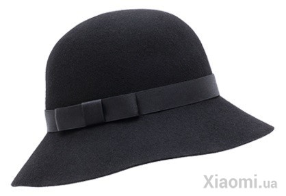Шляпка 90 Exquisite How Wool Felt Hat Black