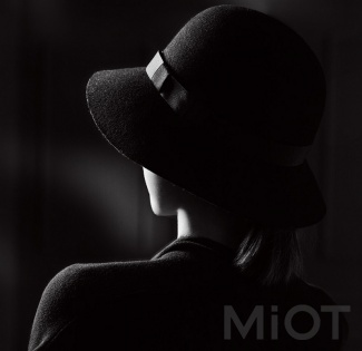 Капелюшок 90 Exquisite How Wool Felt Hat Black