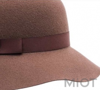 Капелюшок 90 Exquisite How Wool Felt Hat Brown