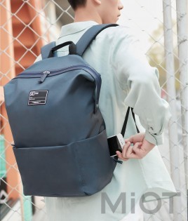 Рюкзак Xiaomi Runmi 90 Ninetygo Lecturer casual backpack Blue