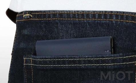 Картхолдер шкіряний 90FUN anti-thief wallet Blue RMST11QB