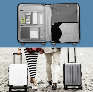 Чемодан Xiaomi Ninetygo PC Luggage 24'' Grey (6970055340083/6941413216906)