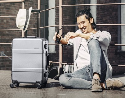 Валіза Xiaomi Runmi 90 Ninetygo Aluminum Frame Box Suitcase 20" Dark Grey (6970055340427)