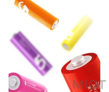 Батарейки Xiaomi CUKTECH AA rainbow alkaline battery (24 шт) B08