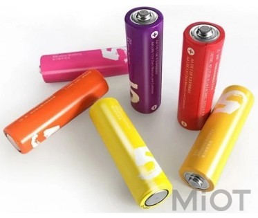 Батарейки Xiaomi CUKTECH AA rainbow alkaline battery (24 шт) B08