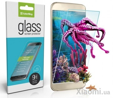 Защитное стекло 9H ColorWay Xiaomi Mi6 3D White