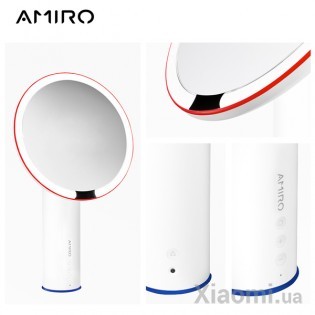 Зеркало для макияжа Xiaomi AMIRO LED Lighting Mirror O Series White