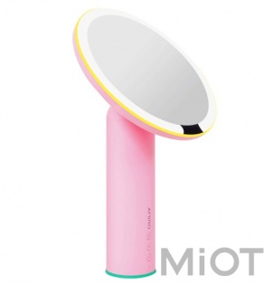 Дзеркало для макіяжа Xiaomi AMIRO LUX  8` AML002P Pink