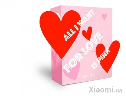 Зеркало для макияжа Xiaomi AMIRO LUX  8` AML002P Pink
