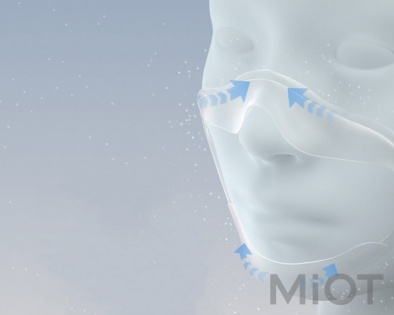 Маска для очищення повітря Xiaomi AirPOP Light 360° Black