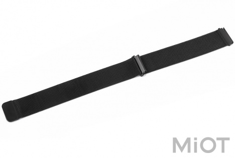 Браслет Amazfit Bip Black magnet metal strap small link (Ліцензія)