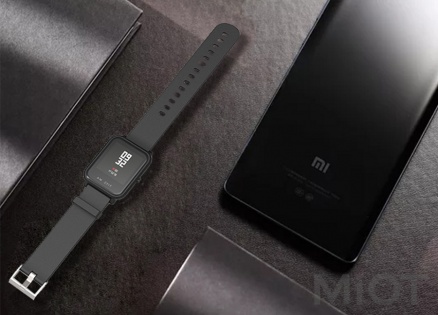 Браслет Amazfit Bip Silicon strap Black (Ліцензія)