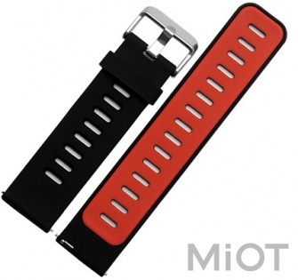 Ремінець Amazfit Pace's Band Black Red (Ліцензія)