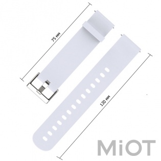 Браслет Amazfit Bip Silicon strap White (Ліцензія)