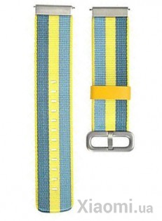 Браслет Amazfit Bip strap Blue/Yellow with stripes