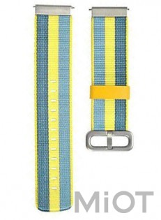 Браслет Amazfit Bip strap Blue/Yellow with stripes