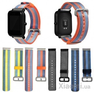 Браслет Amazfit Bip strap Blue with stripes