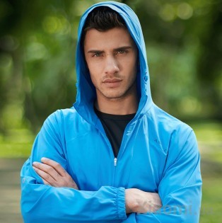 Куртка Xiaomi AMAZFIT  Four-faced skin windbreaker Blue L