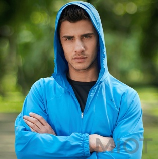 Куртка Xiaomi AMAZFIT  Four-faced skin windbreaker Blue L