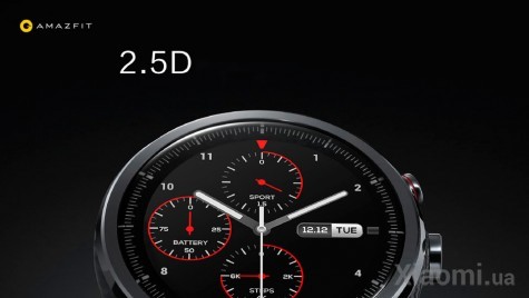 Умные часы Xiaomi AMAZFIT Stratos Sport Smartwatch 2S Black