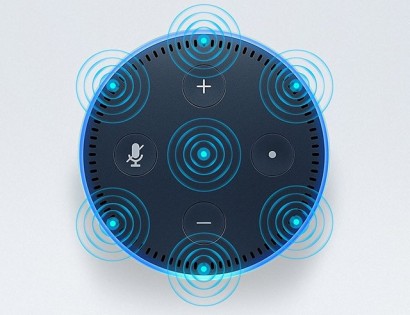 Розумна колонка Xiaomi Amazon Echo Dot Black with Alexa