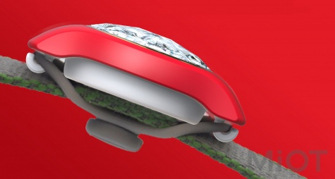 Amazpet HAIII's Smart Dog Tracker Red