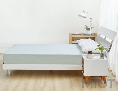 Антибактеріальний захисний чохол для матраца Tonight Light Gray 180*200