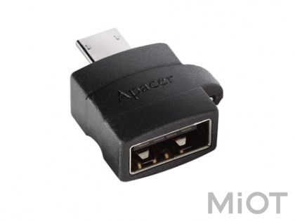 Перехідник Xiaomi Apacer Adapter OTG A610 Black RP